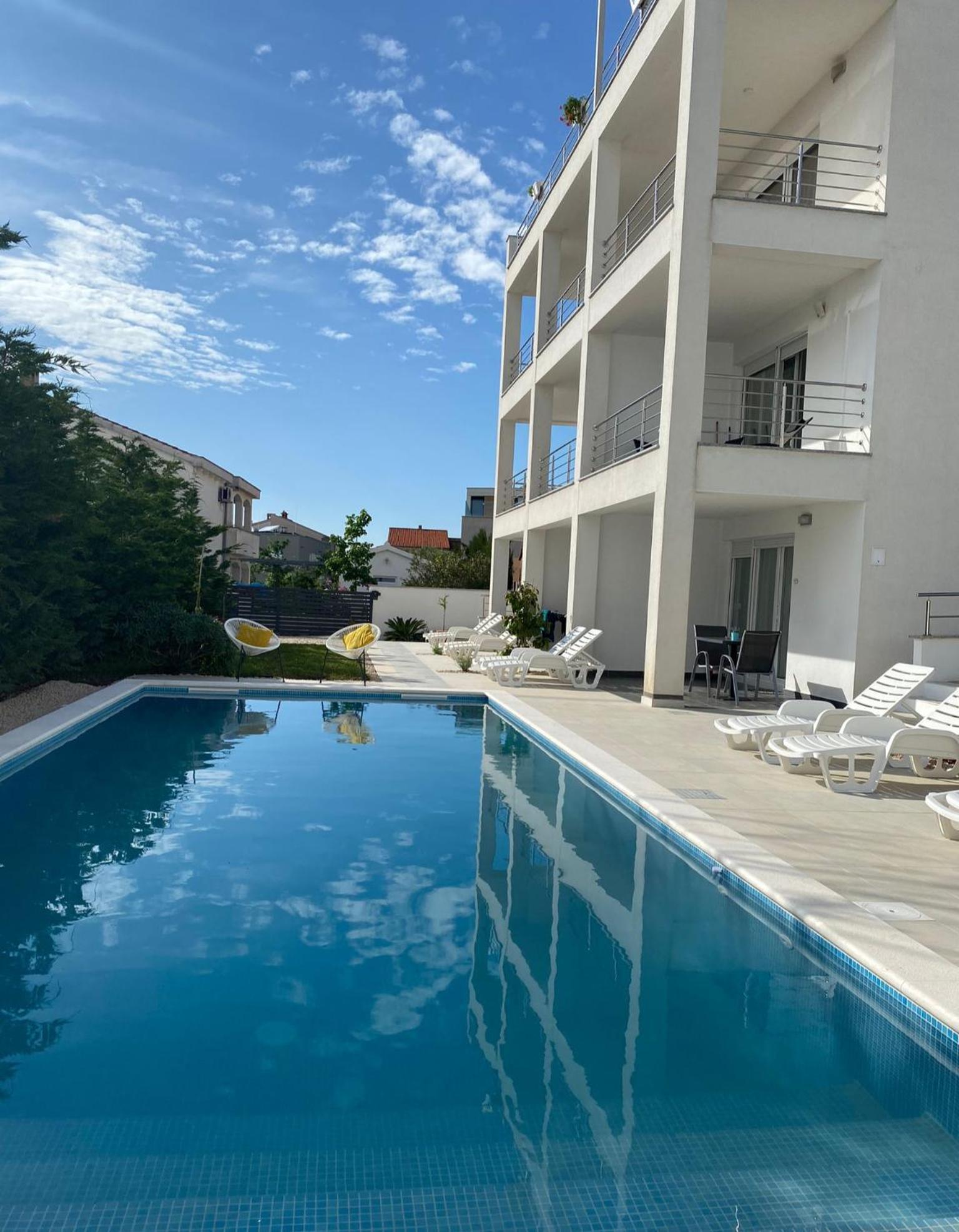 Apartment Deluxe Villa Carlotta Задар Екстериор снимка
