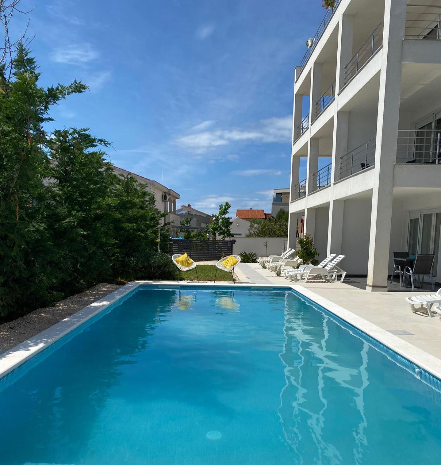 Apartment Deluxe Villa Carlotta Задар Екстериор снимка